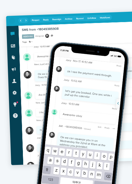 Live Chat TreadCommand