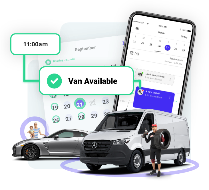 Calendars for Vans/Techs