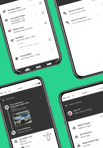 Technician App Schedule TreadCommand