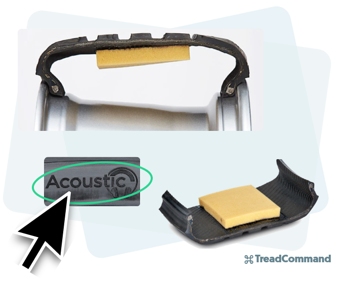 Tire Metadata Acoustic Foam