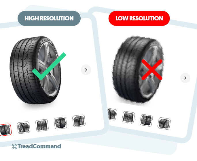 Tire Metadata Low and High Resolution